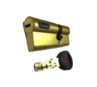 Картинка Цилиндровый механизм Mauer New Wave 4 ключ-ключ-L=77мм/31-46/,цвет латунь, 5 ключей в Санкт-Петербурге Цилиндровый механизм Mauer New Wave 4 ключ-ключ-L=77мм/31-46/,цвет латунь, 5 ключей в Санкт-Петербурге